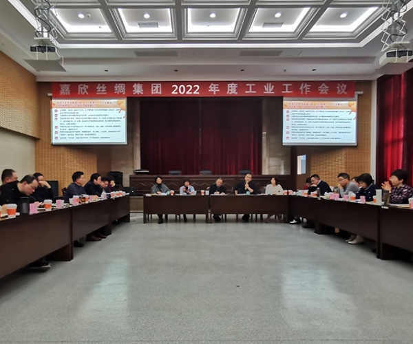 6008集团官方网站丝绸召开集团2022年度工业事情聚会